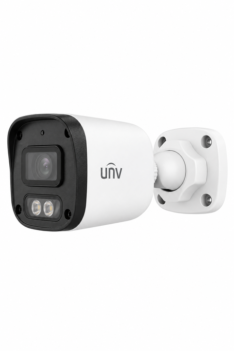 UNV IPC2122LB-AF28-DL-E 2 MP Çift Işıklı IP Bullet Kamera Sesli