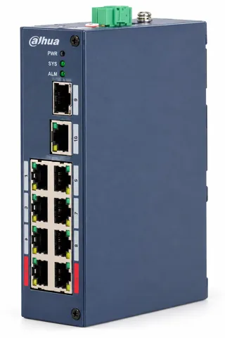 Dahua CHS4110-8ET-110 Endüstriyel PoE Switch