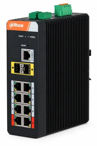Dahua IS4210-8GT-120 Endüstriyel PoE Switch