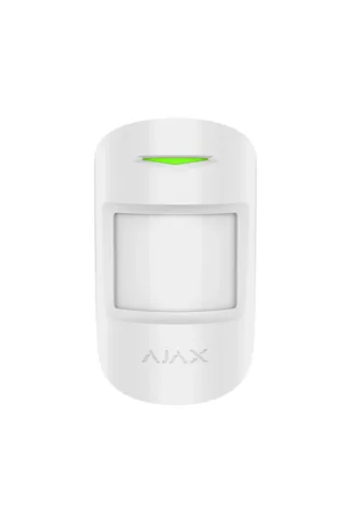 AJAX CombiProtect-W Kablosuz Hareket ve Cam Kırılma Dedektörü - Beyaz