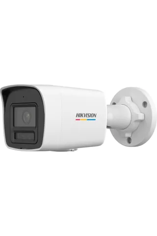 Hikvision DS-2CD1027G2H-LIUF 2MP 2.8mm Lens H.265+ 30m. ColorVu & Smart Hybrid Light Bullet İP Kamera - Dahili Mikrofon