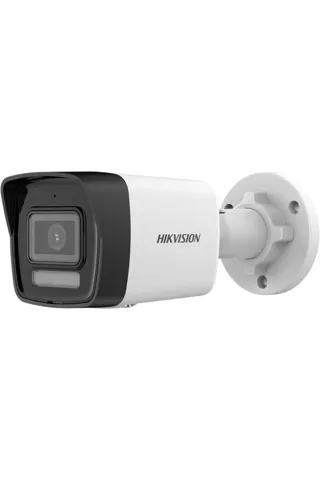 Hikvision DS-2CD1043G2-LIUF 4MP 2.8mm Lens 30Mt. IR H.265+ Smart Hybrid Light Bullet İP Kamera - Dahili Mikrofon