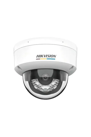 Hikvision DS-2CD1141G2-LIUF 4MP 2.8mm Lens H.265+ Mikrofon SD Kart 20Mt. Smart Hybrid Light Dome İP Kamera
