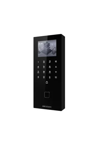 Hikvision DS-K1T807EBWX-QRE1 Şifre, QR ve Proxmity Kart Okuyucu Geçiş Terminali