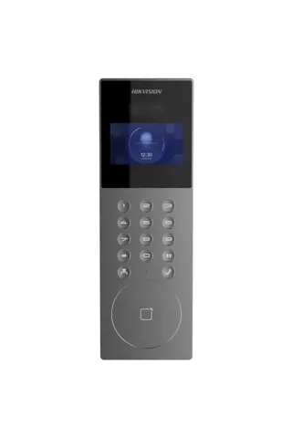 Hikvision DS-KD9203-E6 Apartman Tipi Dış Ortam Yüz Tanımalı Görüntülü İnterkom Kapı Zili