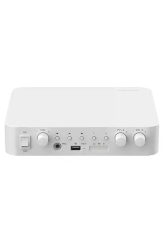 Hikvision DS-QAE1A80G1-VB 80W İki Bölge Ses Network Amplifikatör