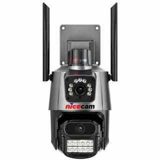 Nicecam NC-M22 6MP 2 Kameralı PTZ WiFi Kamera