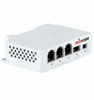 Nicecam NC-PE013 PoE Mesafe Uzatıcı ve Dağıtıcı
