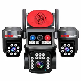 Nicecam NC-S315 8MP 4 Kameralı PTZ WiFi Kamera