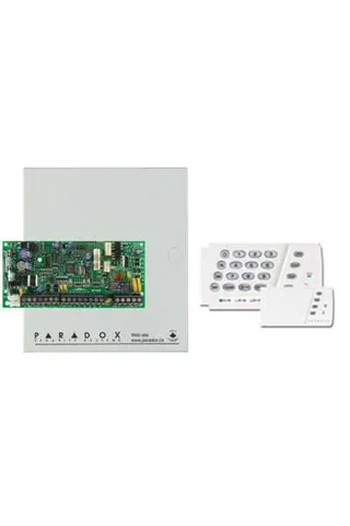 Paradox SP-5500 10 Zone, 2 Pgm, 2 Kısım Kontrol Paneli