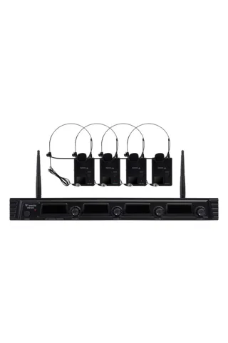 Westa WM-404T 4 Kanal UHF Yaka (HeadSet) Mikrofon Seti