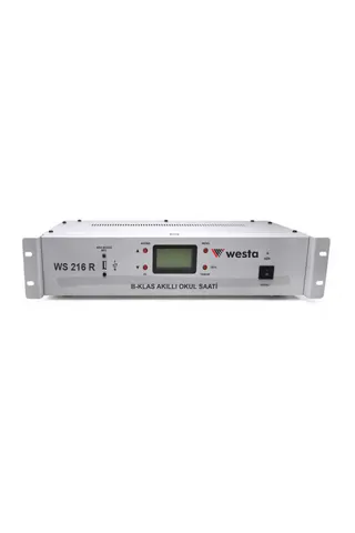 Westa WS-216 R Akıllı İstiklal Marşı Kumandalı Zil Saati