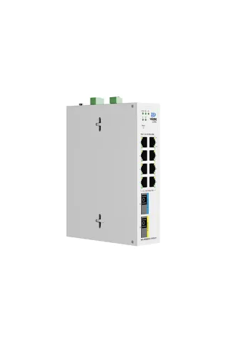 Wiking WK-PCES310-1A1B-H 8 Port GB Poe, 2 Port 1,25Gbps Cloud Easy Smart Endüstriyel Switch